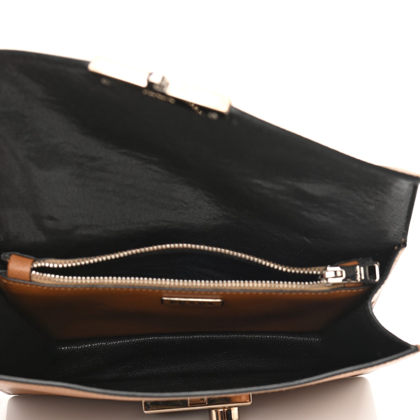 Saffiano Sound Convertible Bag Caramel