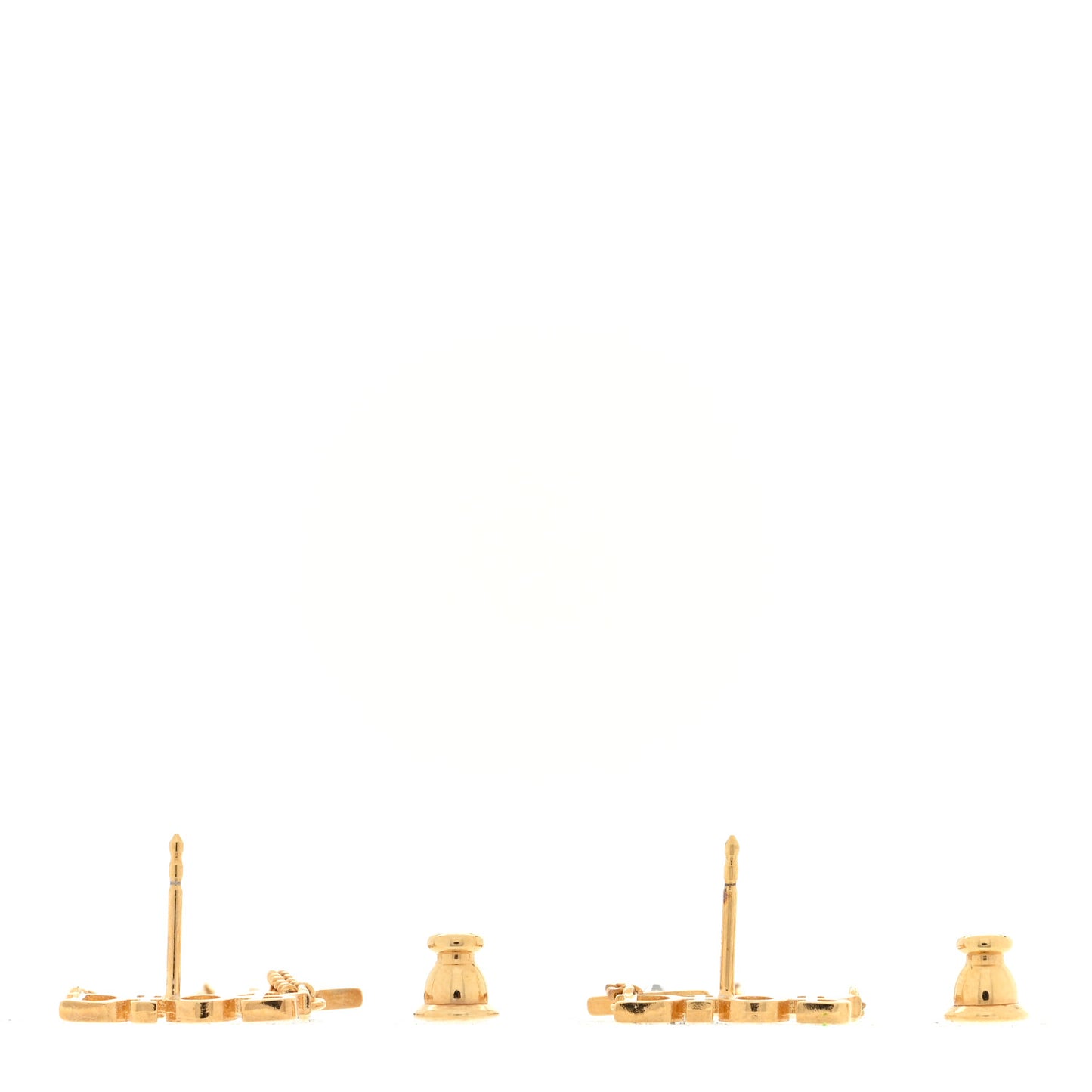 Metal Chain Star Dio(r)evolution Earrings Gold