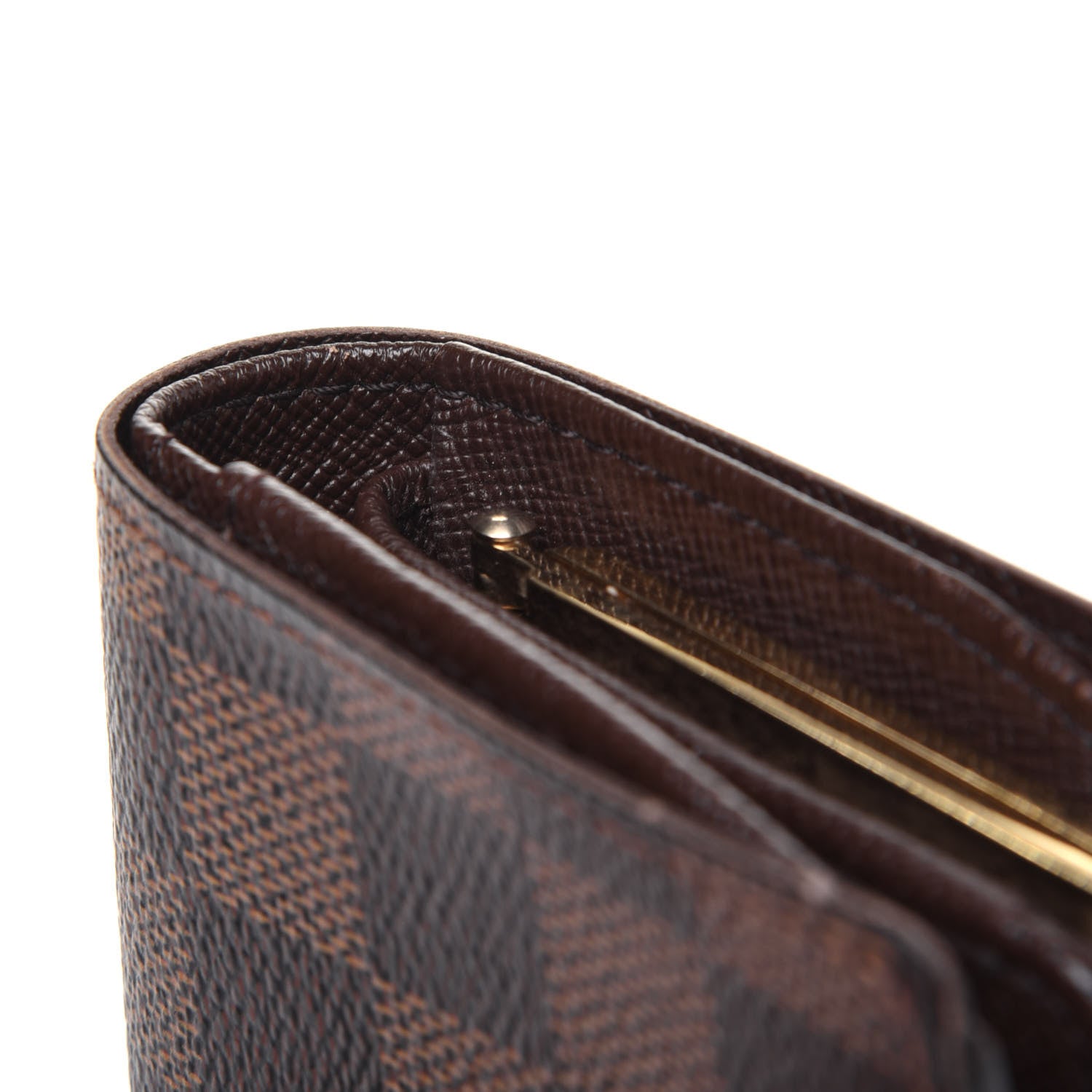 Louis Vuitton Damier Ebene French Purse Wallet 9 of 19