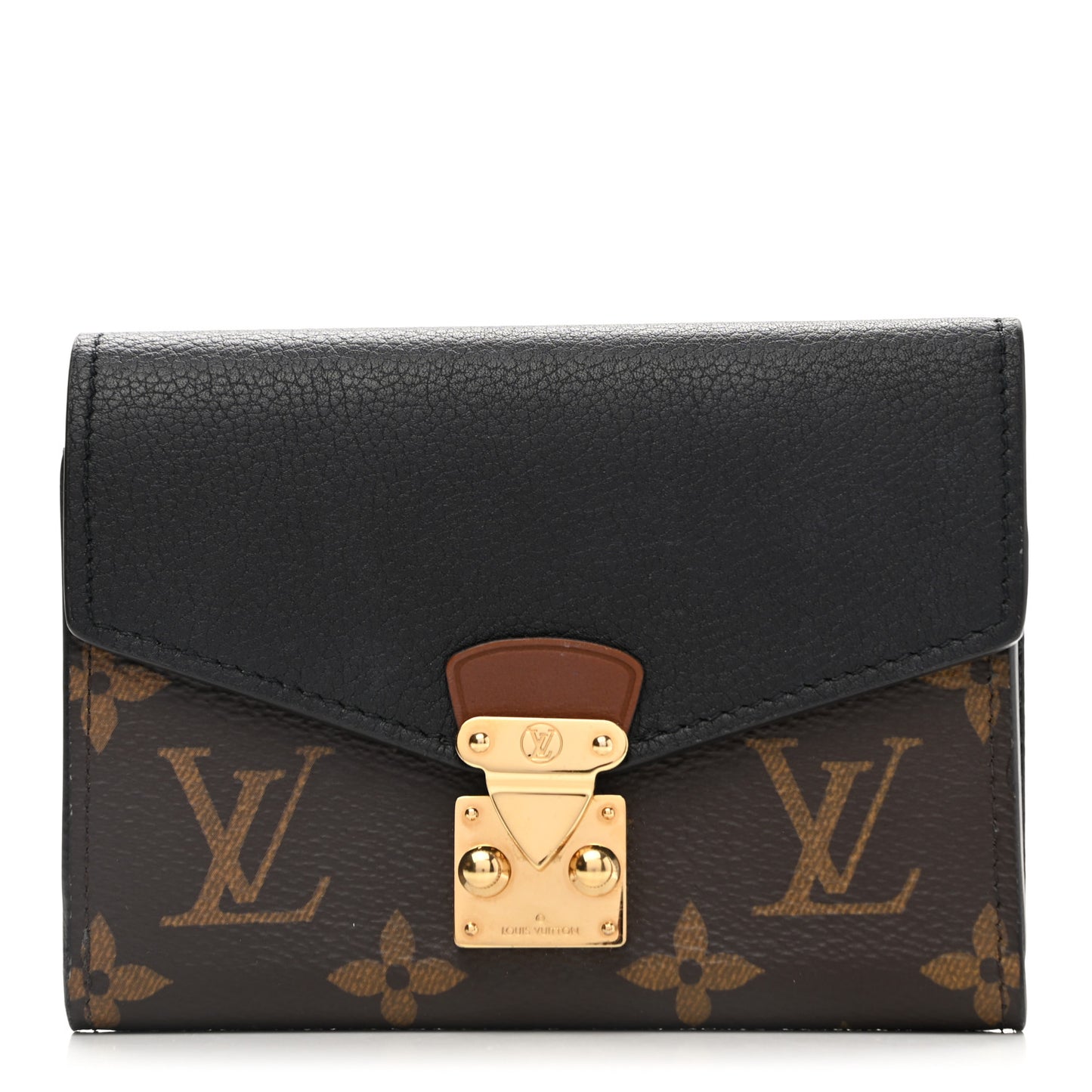 Monogram Pallas Compact Wallet NM Black