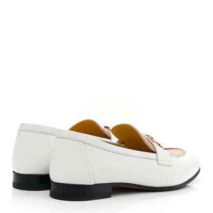 Hermes Calfskin Womens Paris Loafers 36 White Bois De Santal 4 of 15