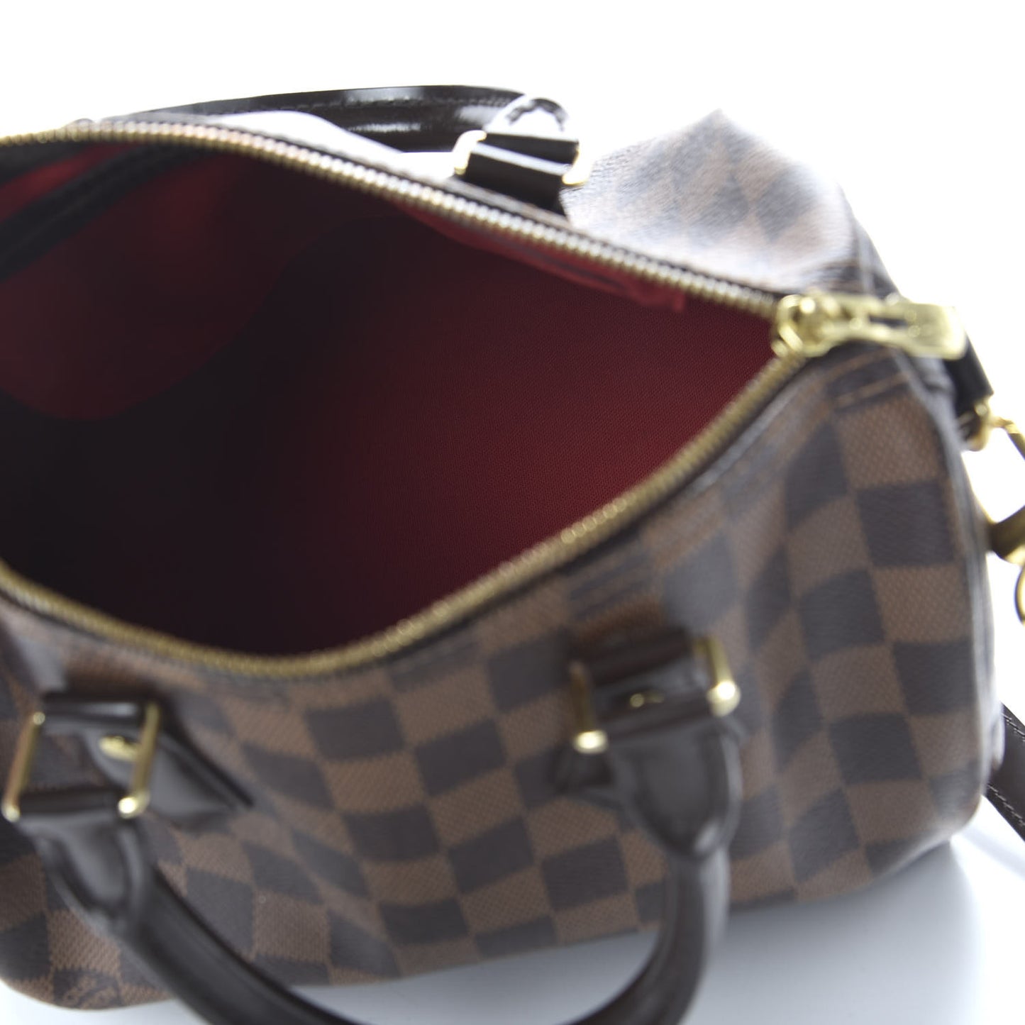 Damier Ebene Speedy Bandouliere 25