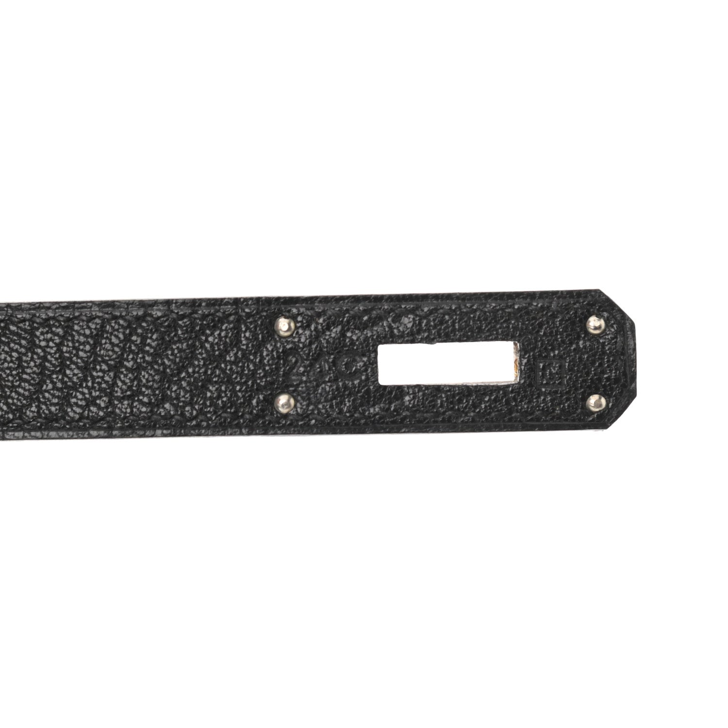 Hermes Chevre De Coromandel Kelly Retourne 28 Black 7 of 10