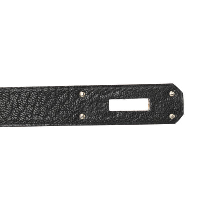 Hermes Chevre De Coromandel Kelly Retourne 28 Black 7 of 10