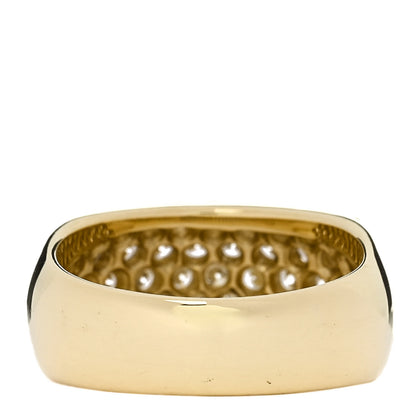 Parker & West by FASHIONPHILE 18K Yellow Gold Diamond 1.68ctw Five Row Ring 53 6.5 4 of 10