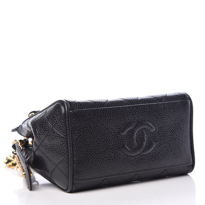 Chanel Caviar Quilted Shoulder Bag Black 4 of 14