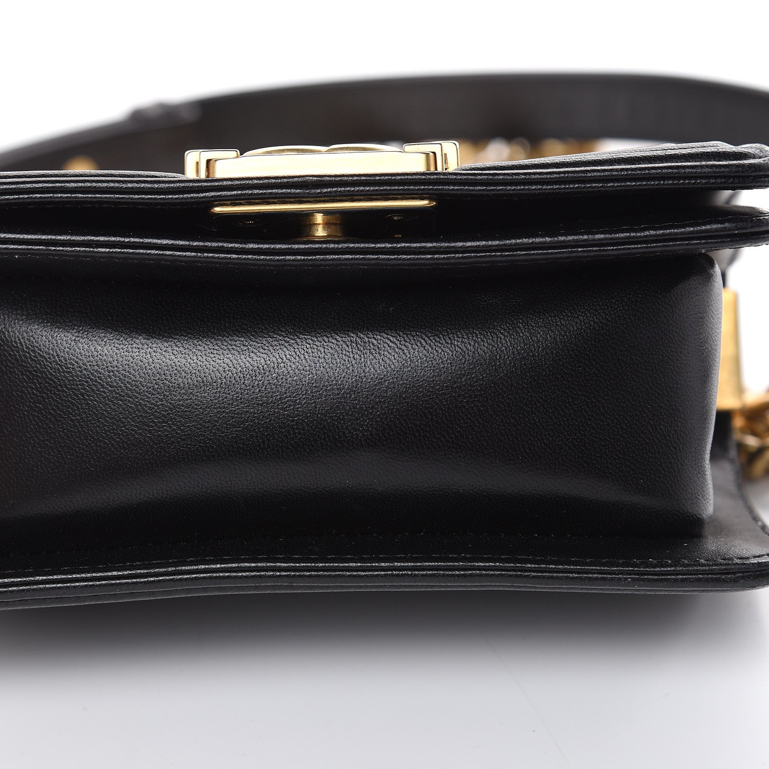 Chanel Lambskin Quilted Mini Boy Flap Black 10 of 13