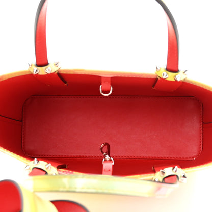 Christian Louboutin Patent Calfskin Loubinthesky Small Cabata Tote Multicolor 5 of 10