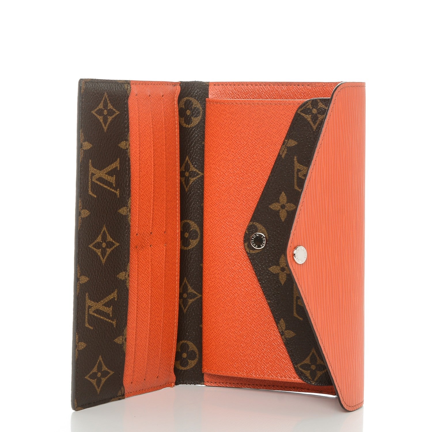 Louis Vuitton Monogram Epi Marie-Lou Long Wallet Piment 5 of 6