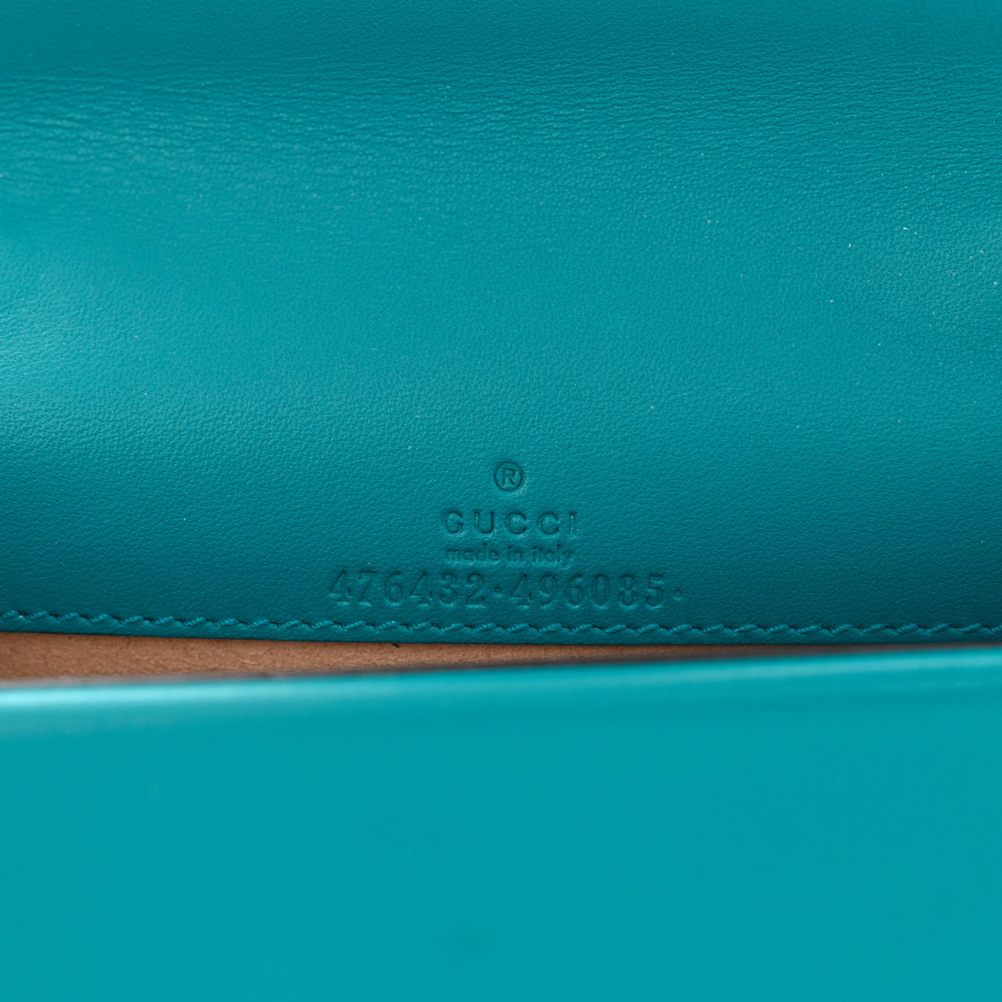 Velvet Super Mini Dionysus Shoulder Bag Pavone Cyan