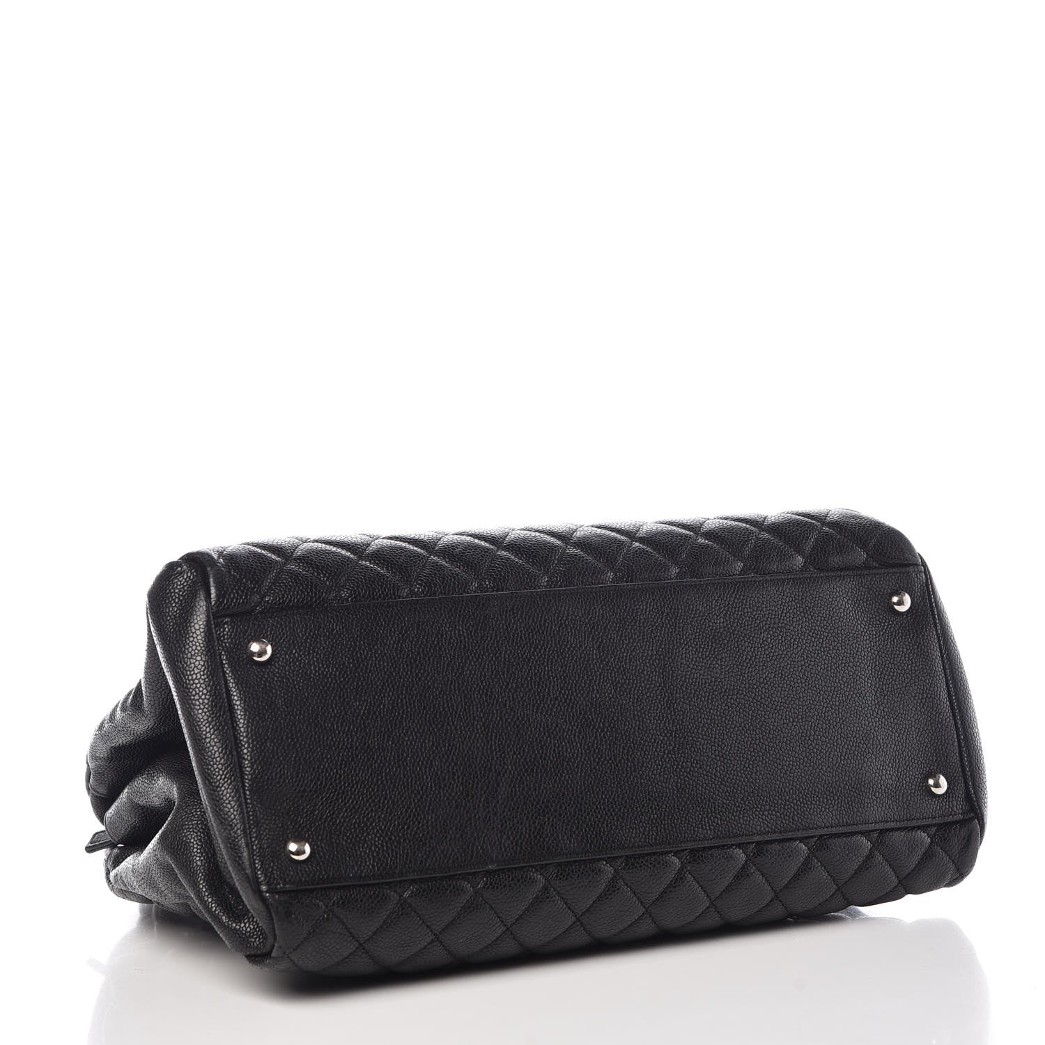 Chanel Caviar Quilted Large Just Mademoiselle Black 4 of 9