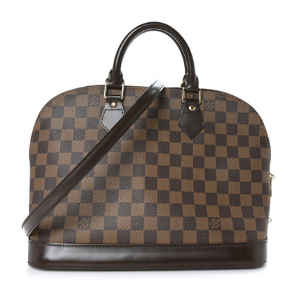 Louis Vuitton Damier Ebene Alma PM 1 of 9