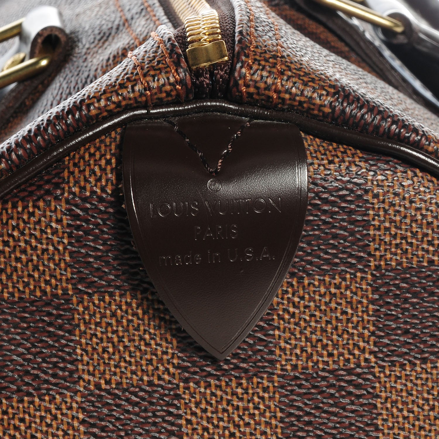 Louis Vuitton Damier Ebene Speedy 30 5 of 7