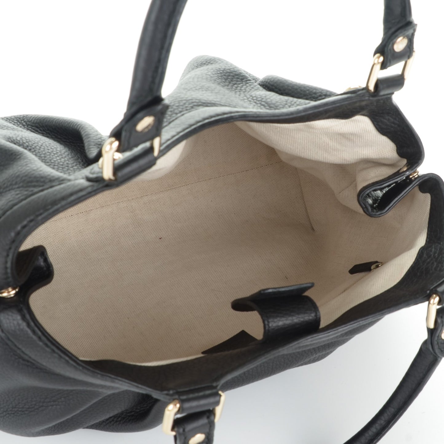 Calfskin Medium Sukey Tote Black