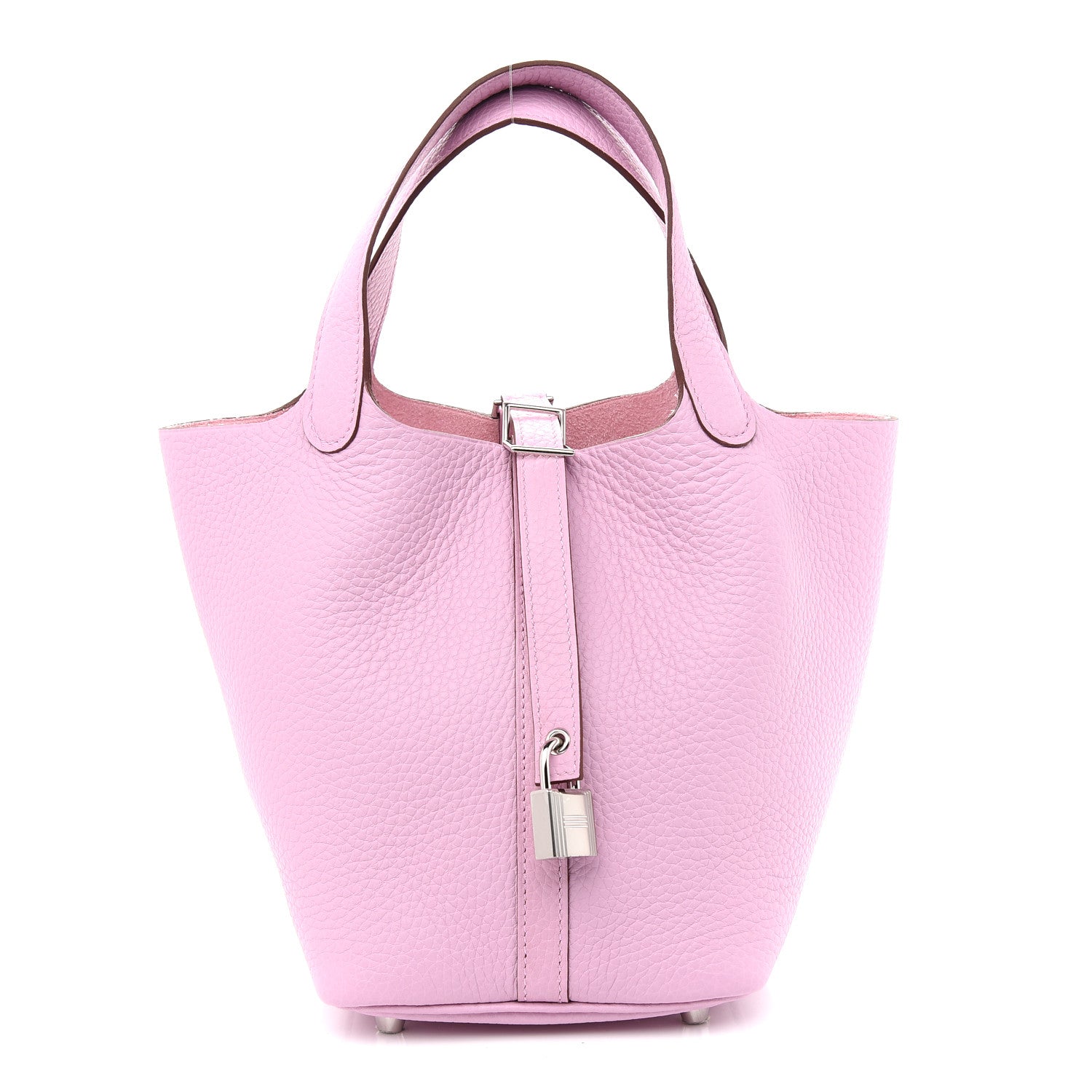 Hermes Taurillon Clemence Picotin Lock 18 PM Mauve Sylvestre 1 of 9