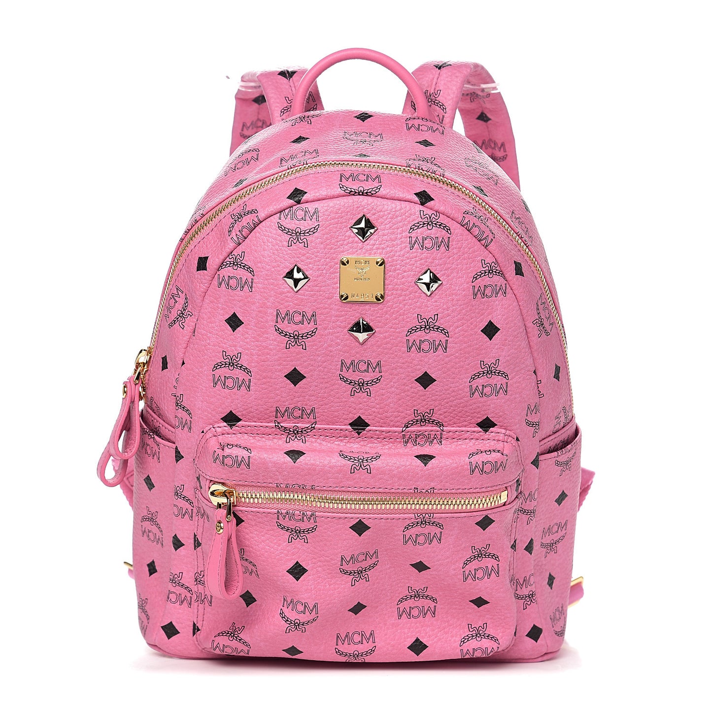 Visetos Small Sprinkle Stud Stark Backpack Pink