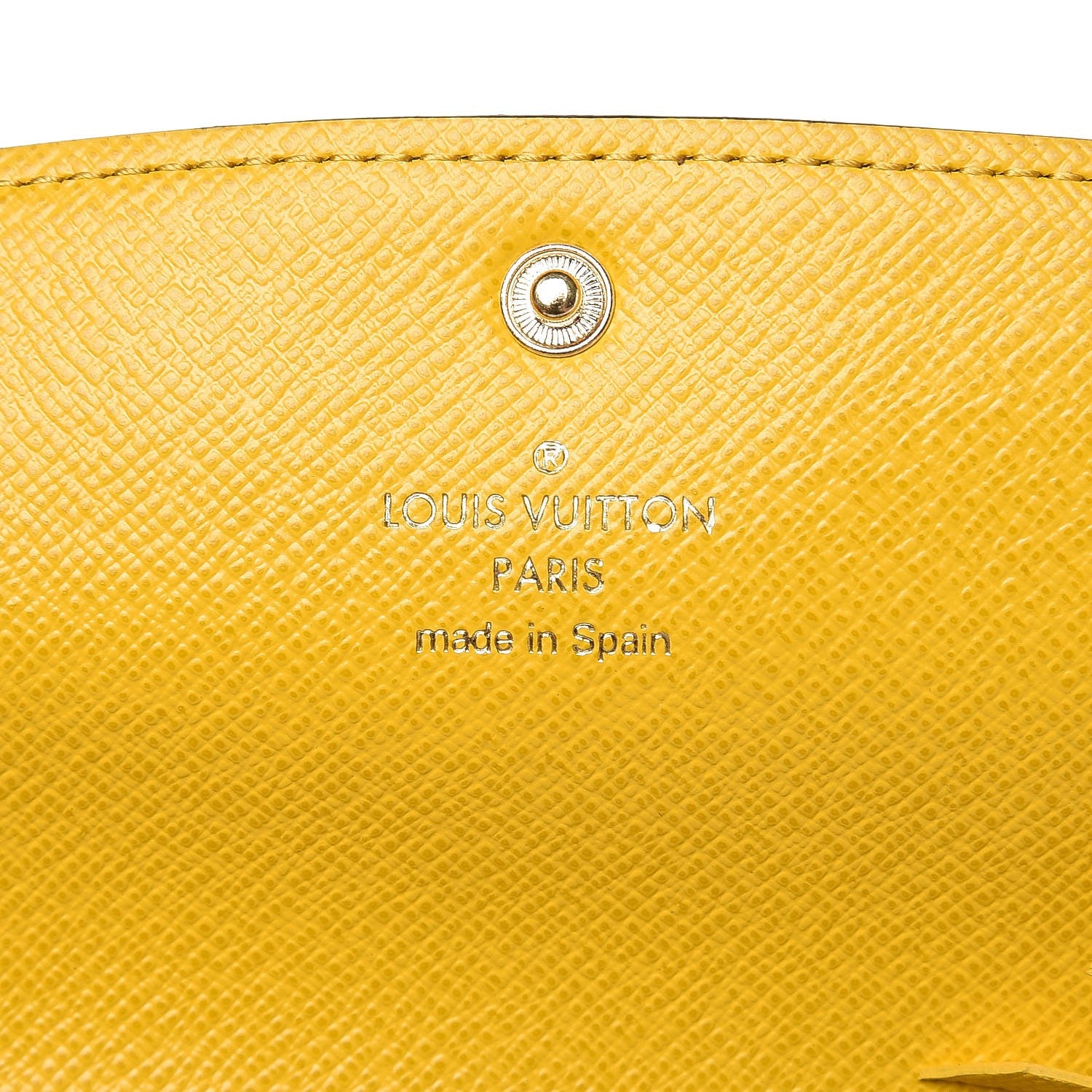 Louis Vuitton Monogram Emilie Wallet Jonquille 6 of 8
