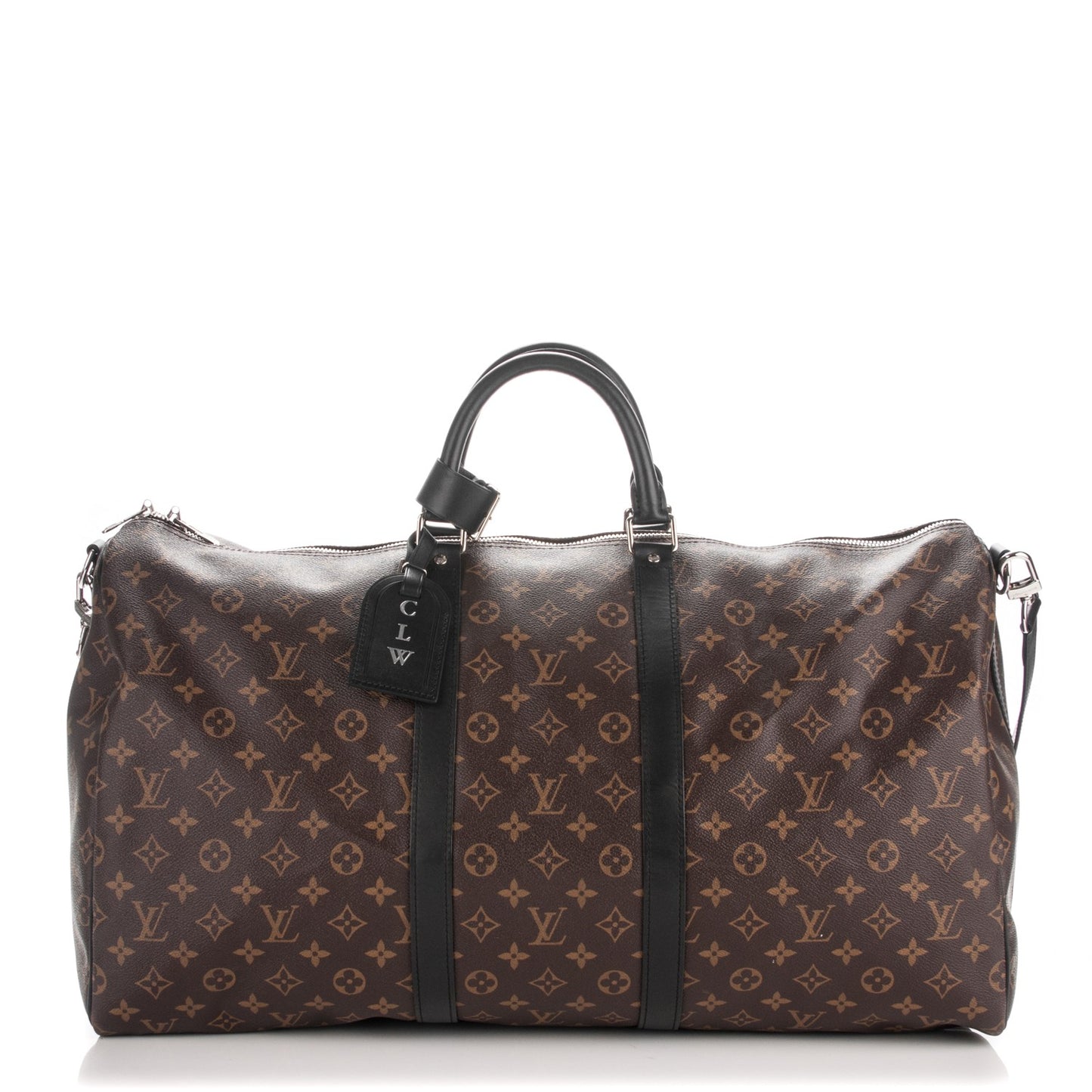 Monogram Macassar Keepall Bandouliere 55
