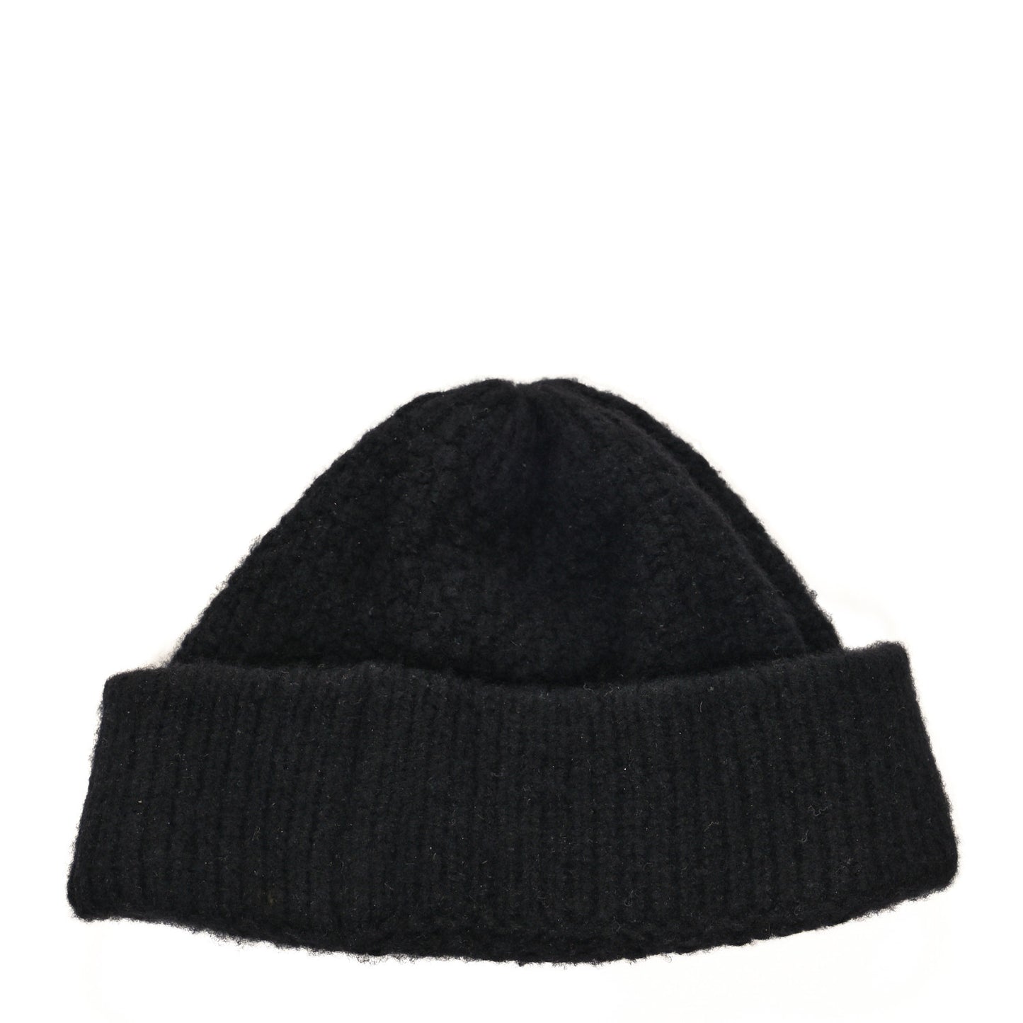 Cashmere Silk CC Beanie Hat Black