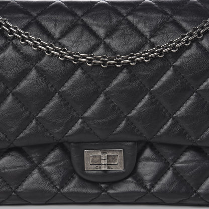 Chanel Aged Calfskin Quilted 2.55 Reissue 226 Flap Black 10 of 10