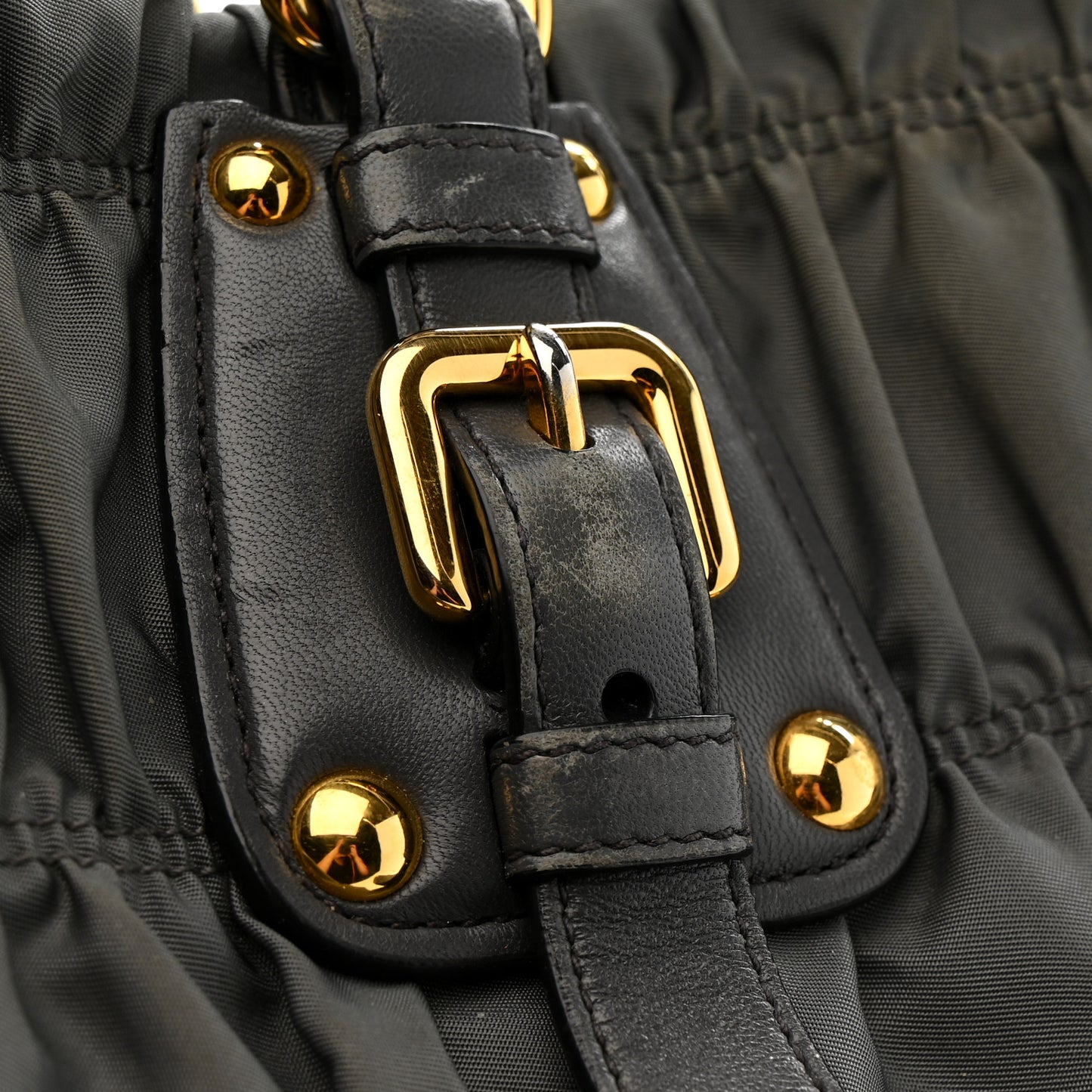 Tessuto Nylon Gaufre Tote Ardesia