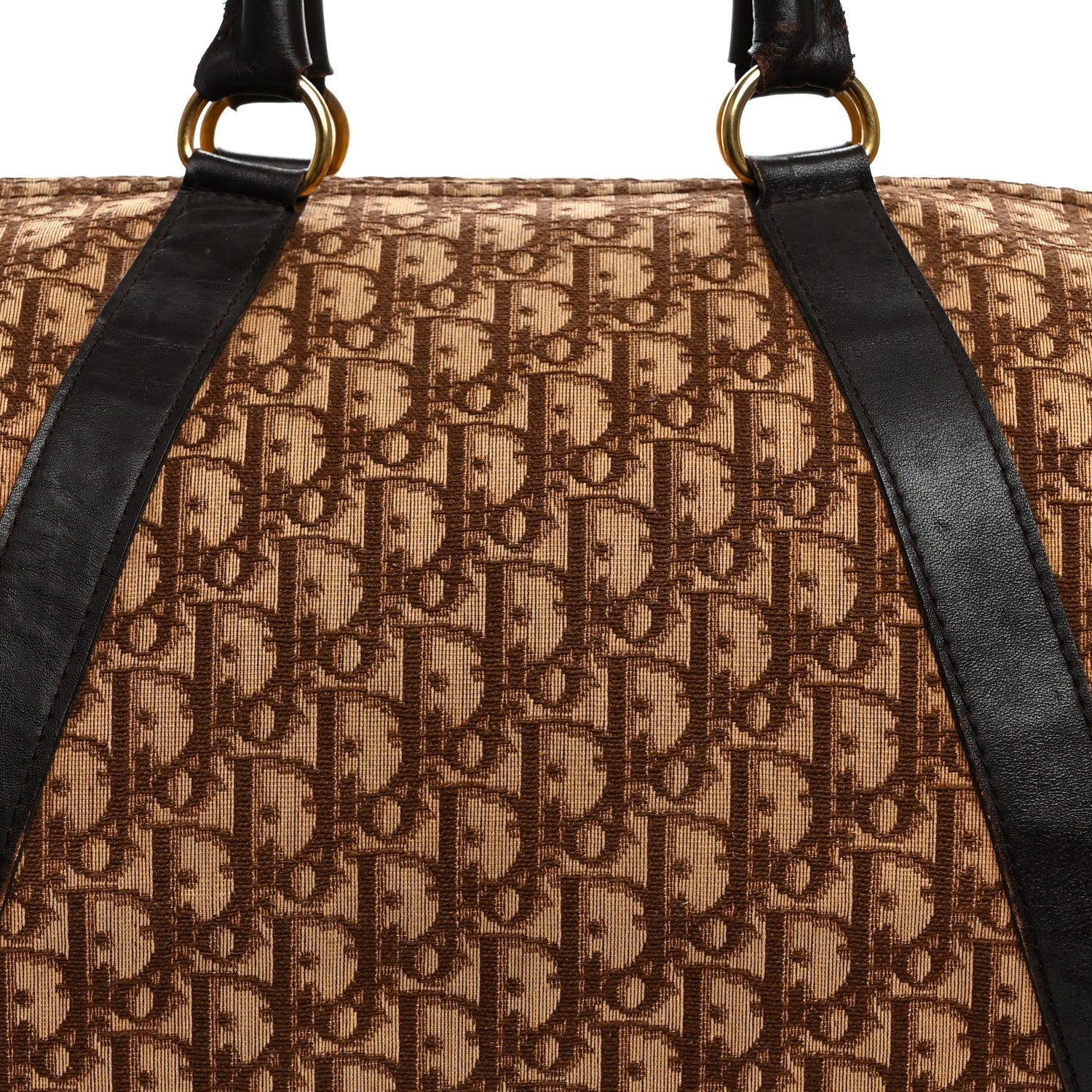 Christian Dior Monogram Duffle Brown 6 of 16