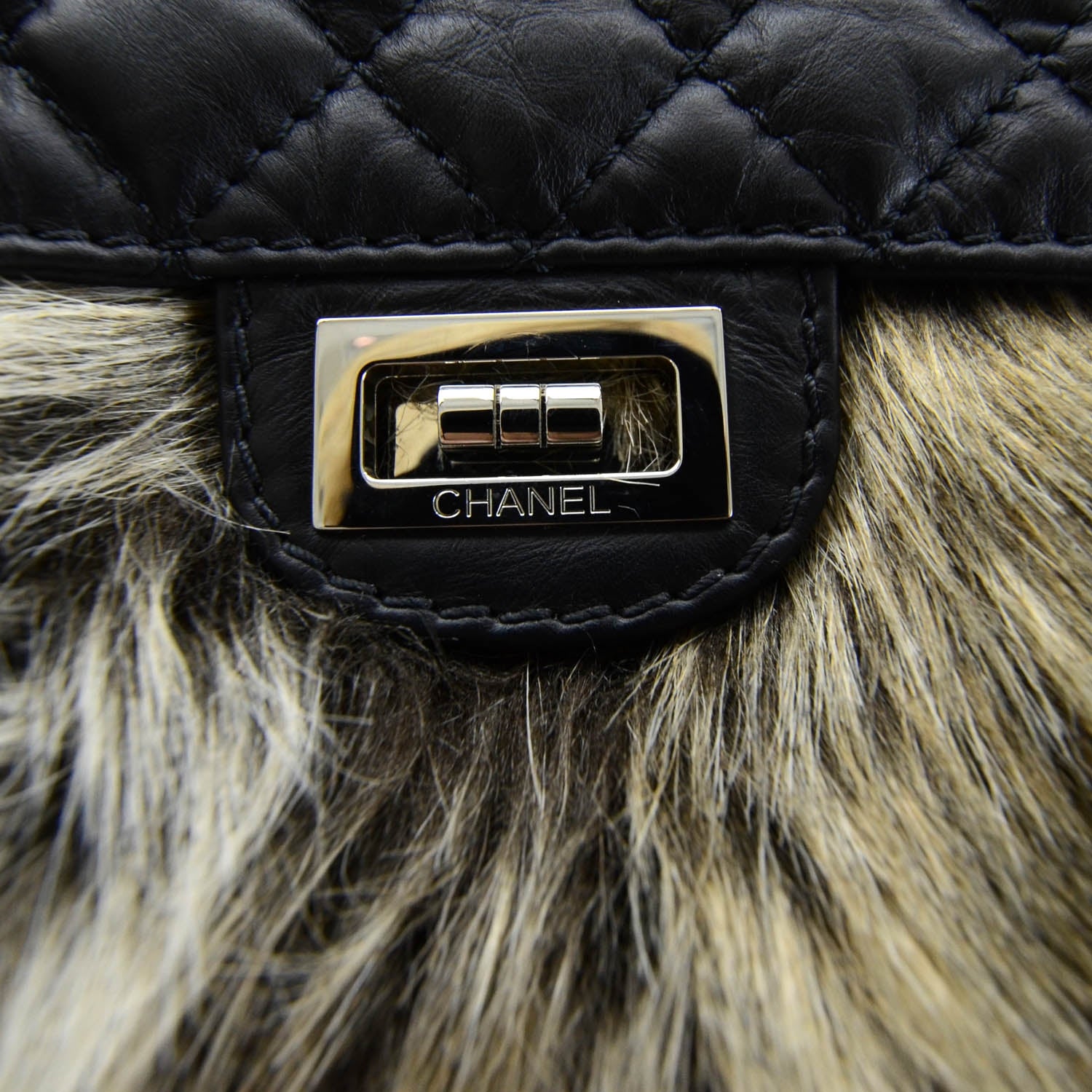 Chanel Fantasy Fur Karl's Cabas Tote 12 of 14