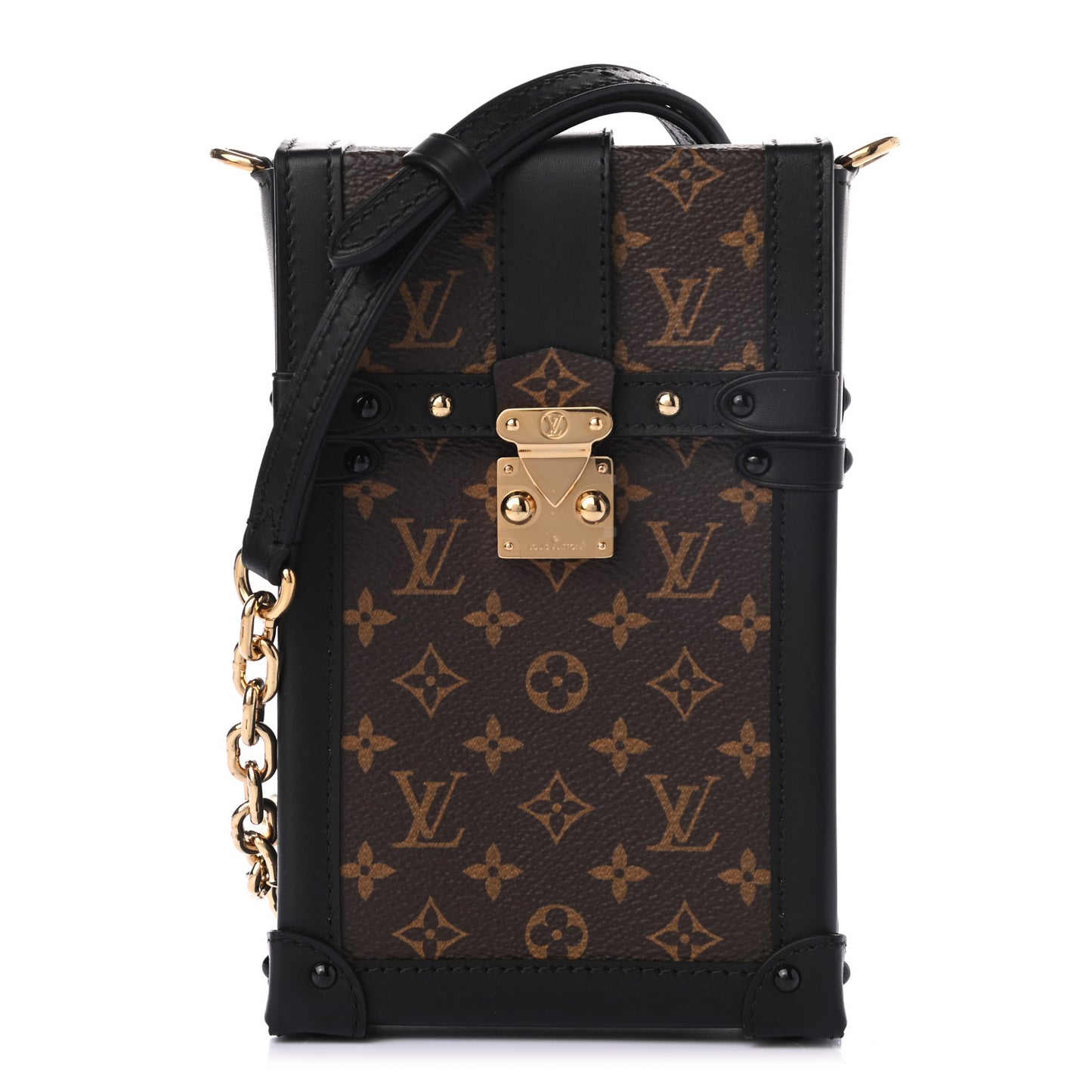 Monogram Pochette Trunk Verticale Black