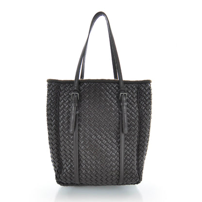Bottega Veneta Nappa Intrecciato Shoulder Bag Ebano 1 of 7