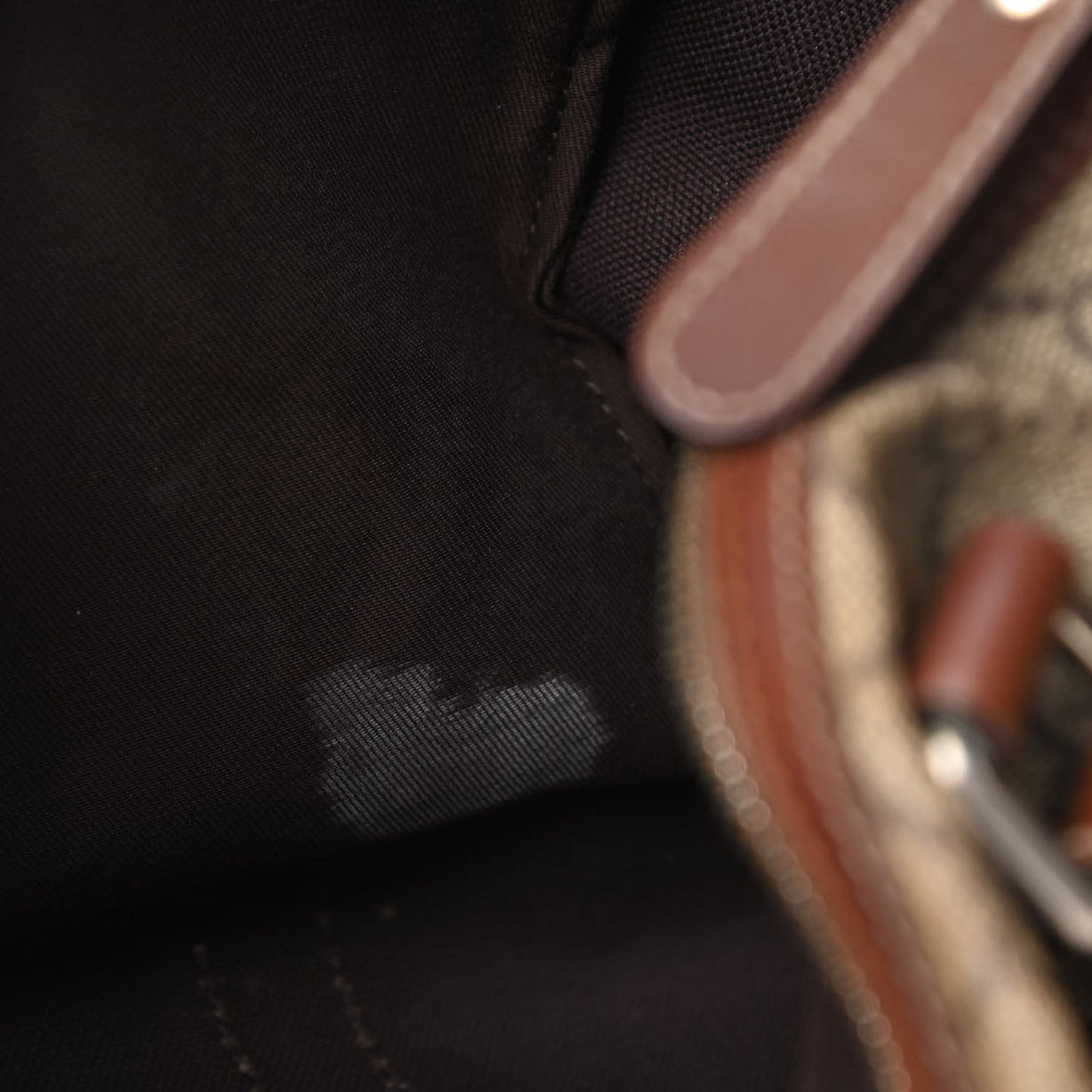 GG Plus Monogram Medium Joy Boston Brown