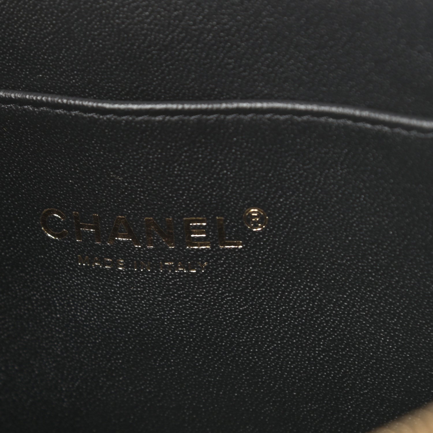 Chanel Caviar Quilted Small Top Handle Vanity Case With Chain Black 6 of 10