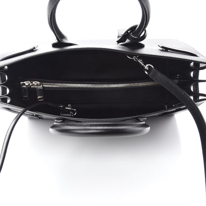 Saint Laurent Grained Calfskin Small Sac De Jour Black 5 of 9