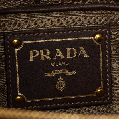 Prada Jacquard Logo Tote Moro 6 of 10