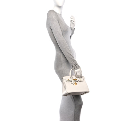 Hermes Swift Birkin 25 Gris Pale 2 of 15
