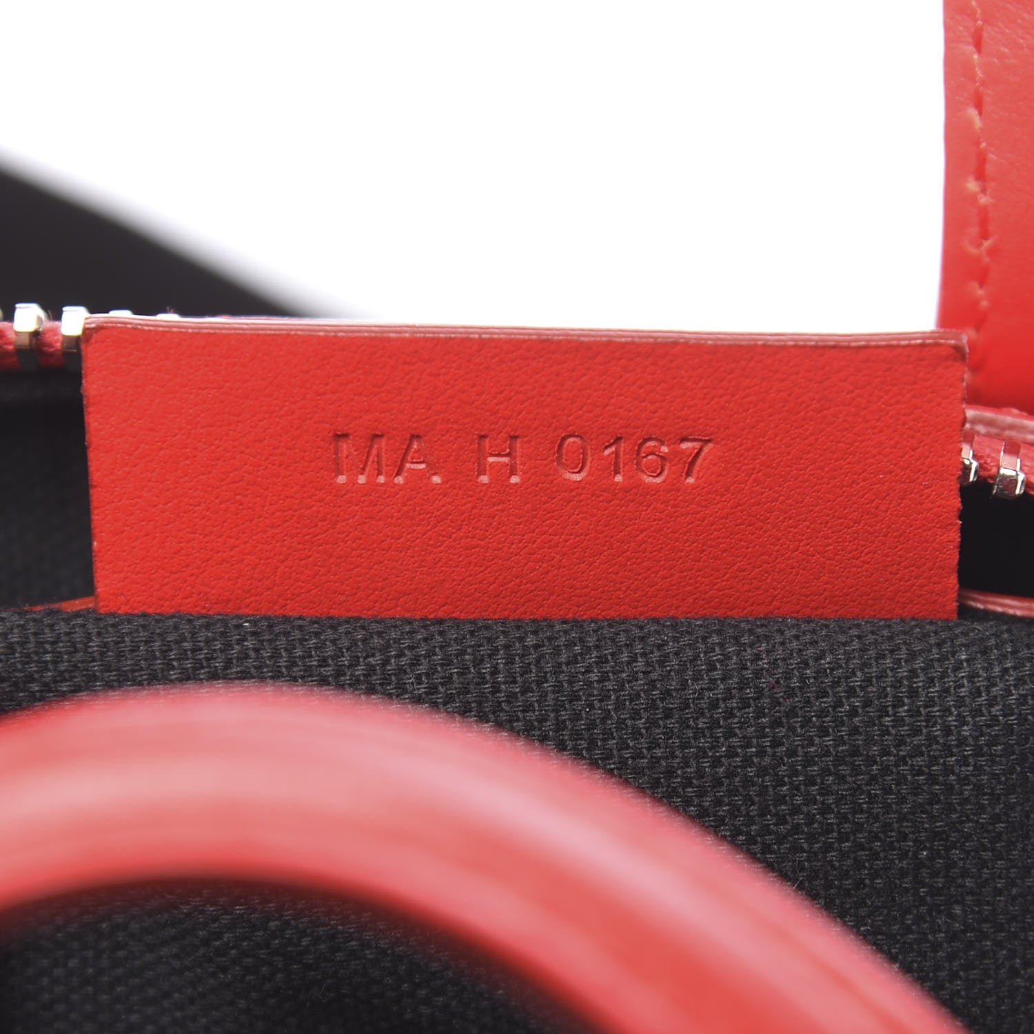 Givenchy Calfskin Micro Nightingale Logo Strap Red 7 of 10