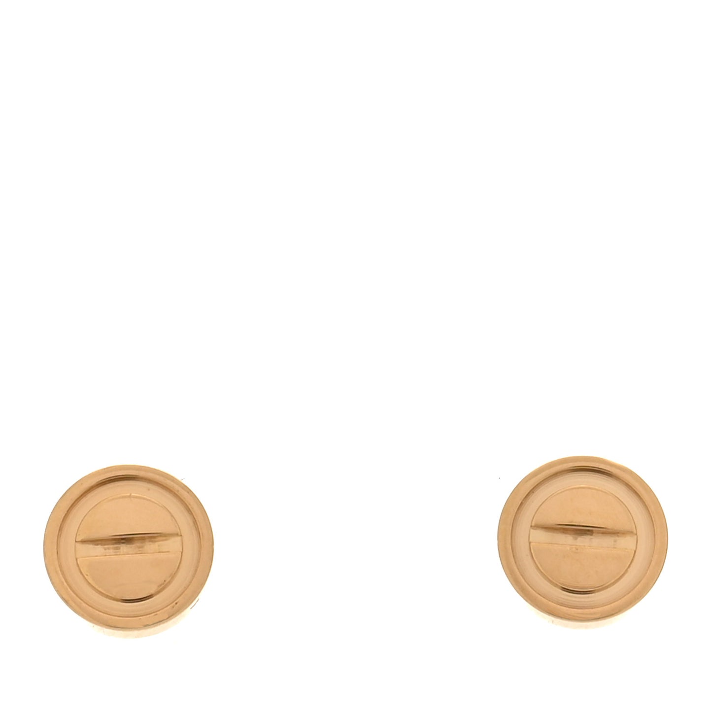 18K Yellow Gold LOVE Earrings