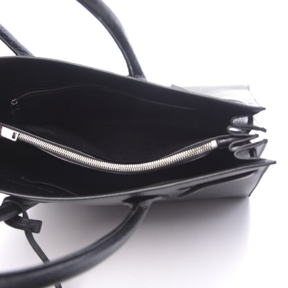 Saint Laurent Grained Calfskin Large Sac De Jour Carryall Black 6 of 11