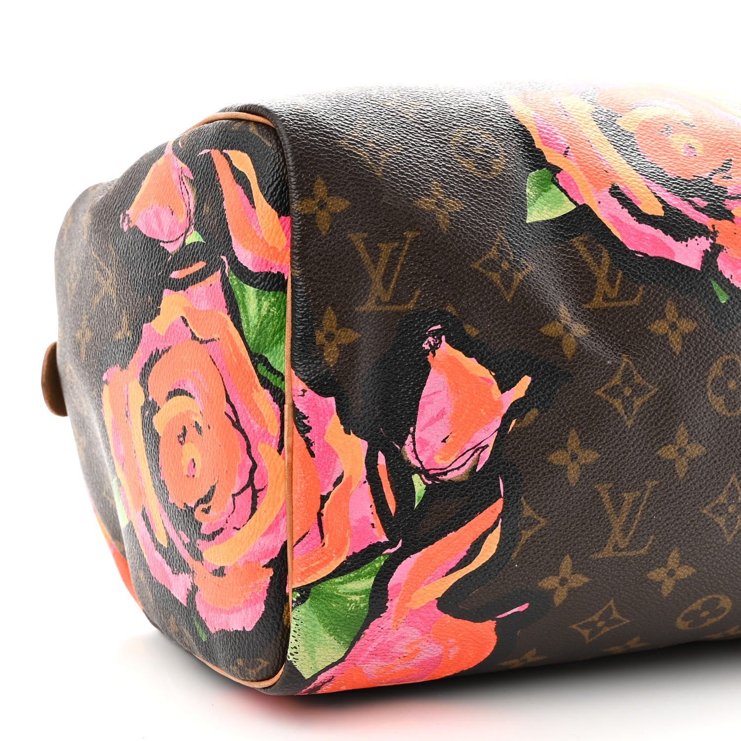 Louis Vuitton Monogram Roses Speedy 30 9 of 14