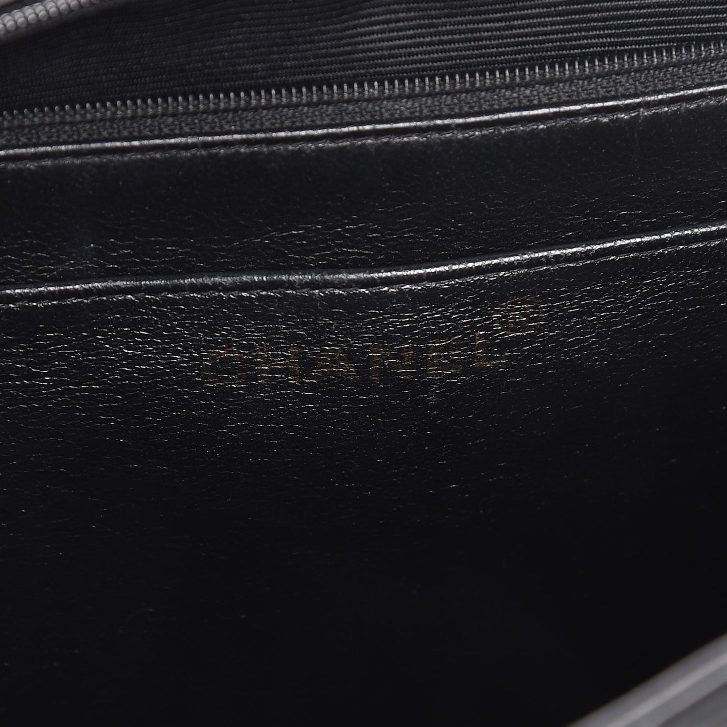 Lambskin Quilted Jumbo Single Flap Black