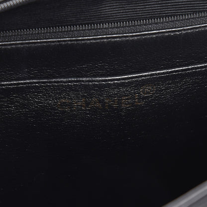 Chanel Lambskin Quilted Jumbo Single Flap Black 6 of 16