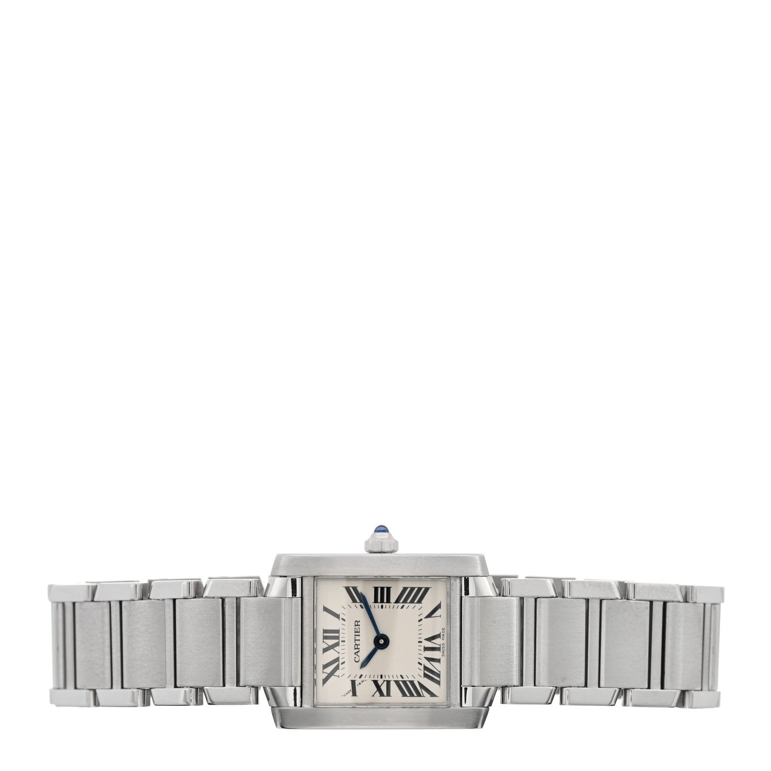 Cartier Stainless Steel 20mm Tank Francaise Quartz Watch 2 of 4