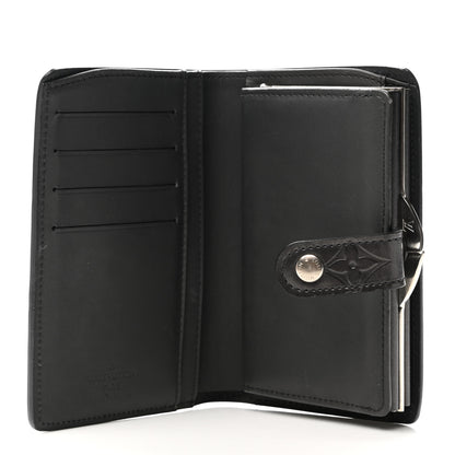 Louis Vuitton Mat Monogram French Purse Wallet Black 5 of 12