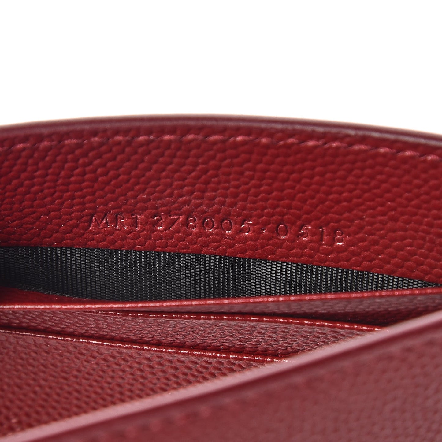 Grain De Poudre Bill Clip Card Case Palissandre