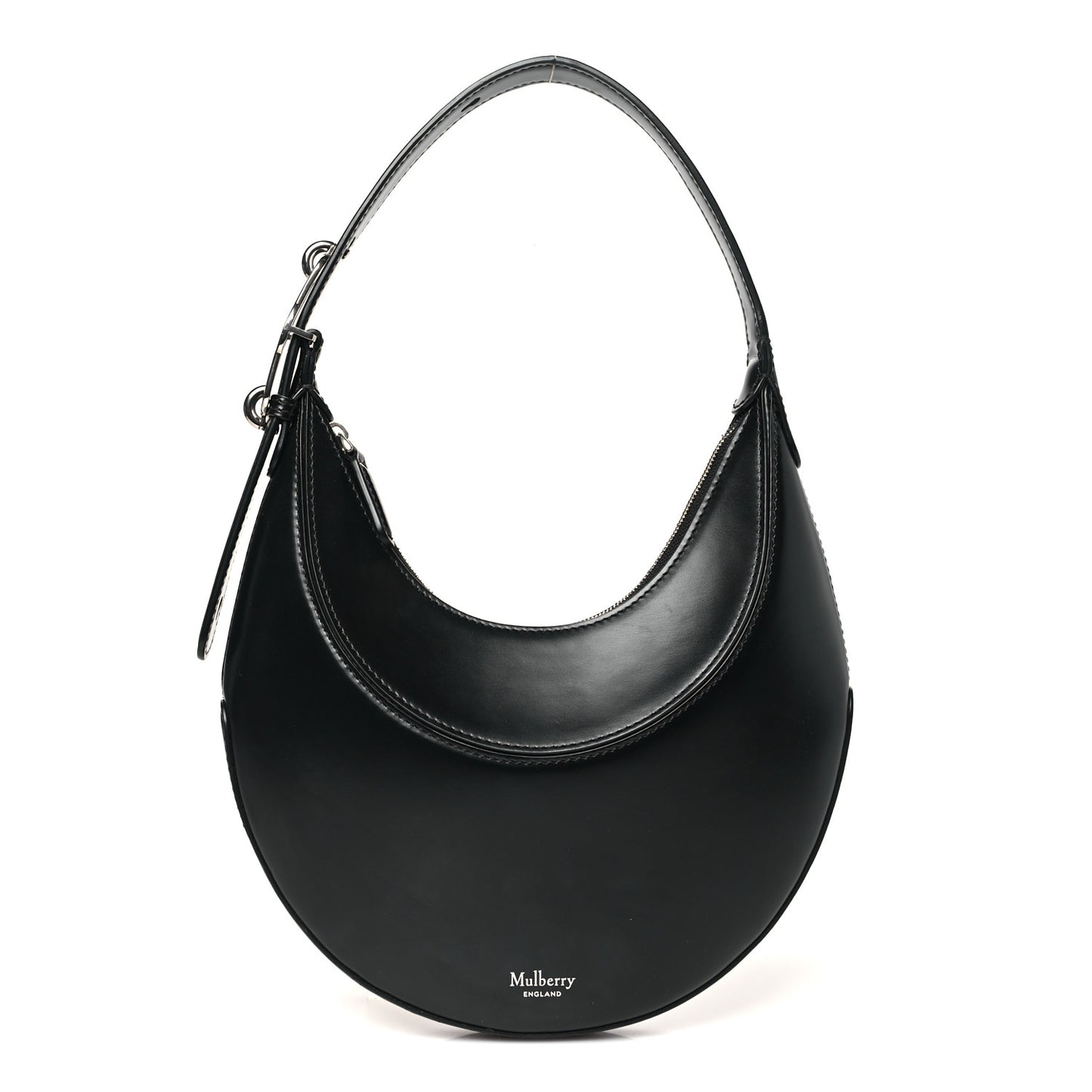 Super Lux Calfskin Mini Pimlico Hobo Black
