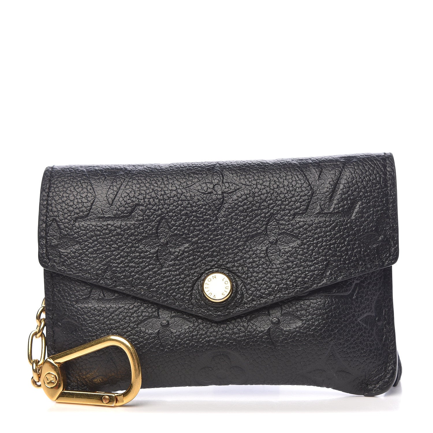 Louis Vuitton Empreinte Key Pouch Black 1 of 7