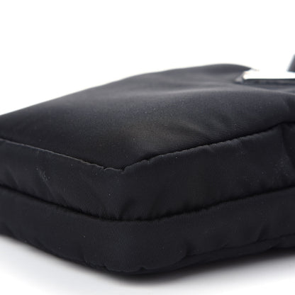 Prada Tessuto Nylon Saffiano Crossbody Pouch Black 5 of 8