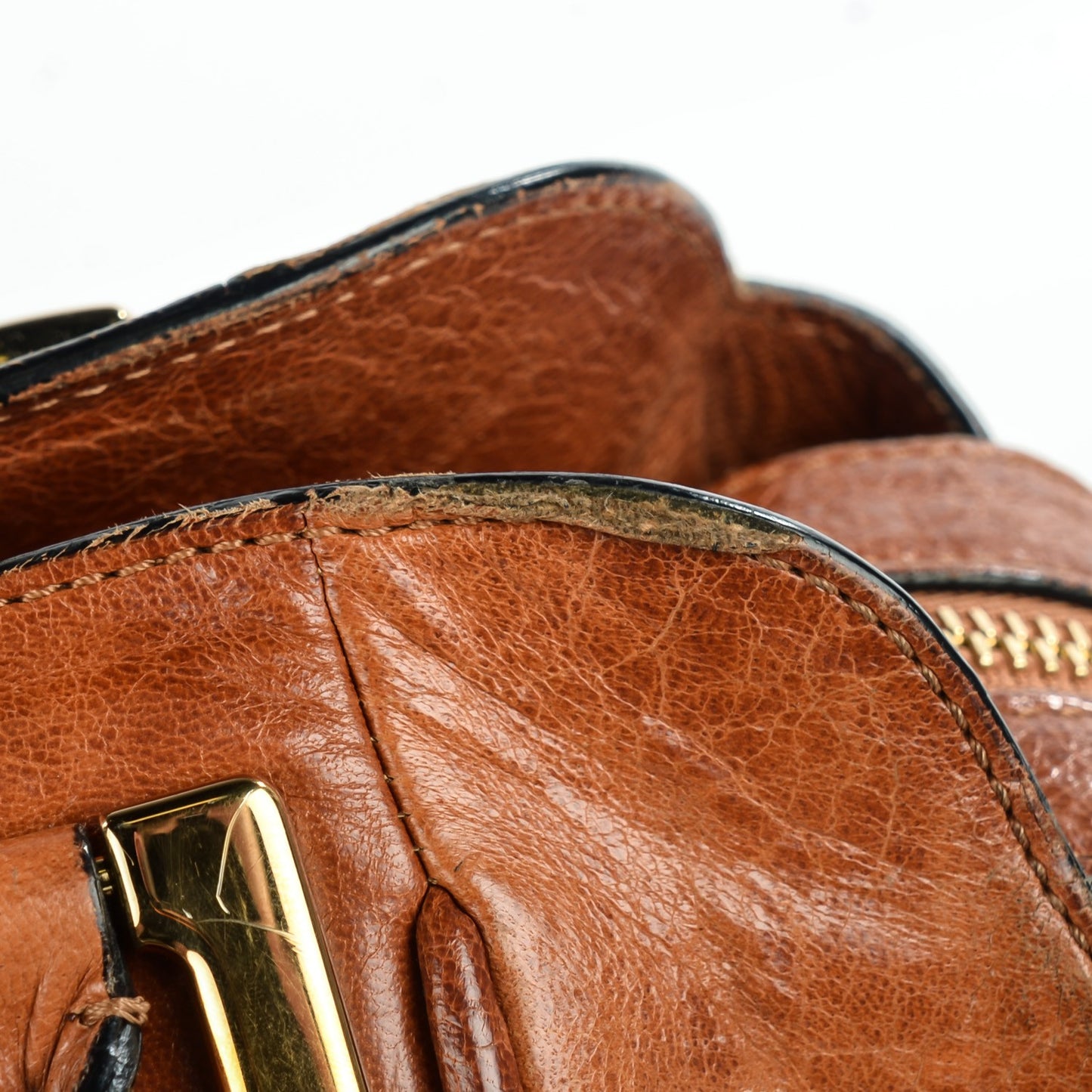 Calfskin Medium Ethel Satchel Tan