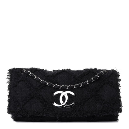 Chanel Tweed Nature Flap Navy 1 of 4