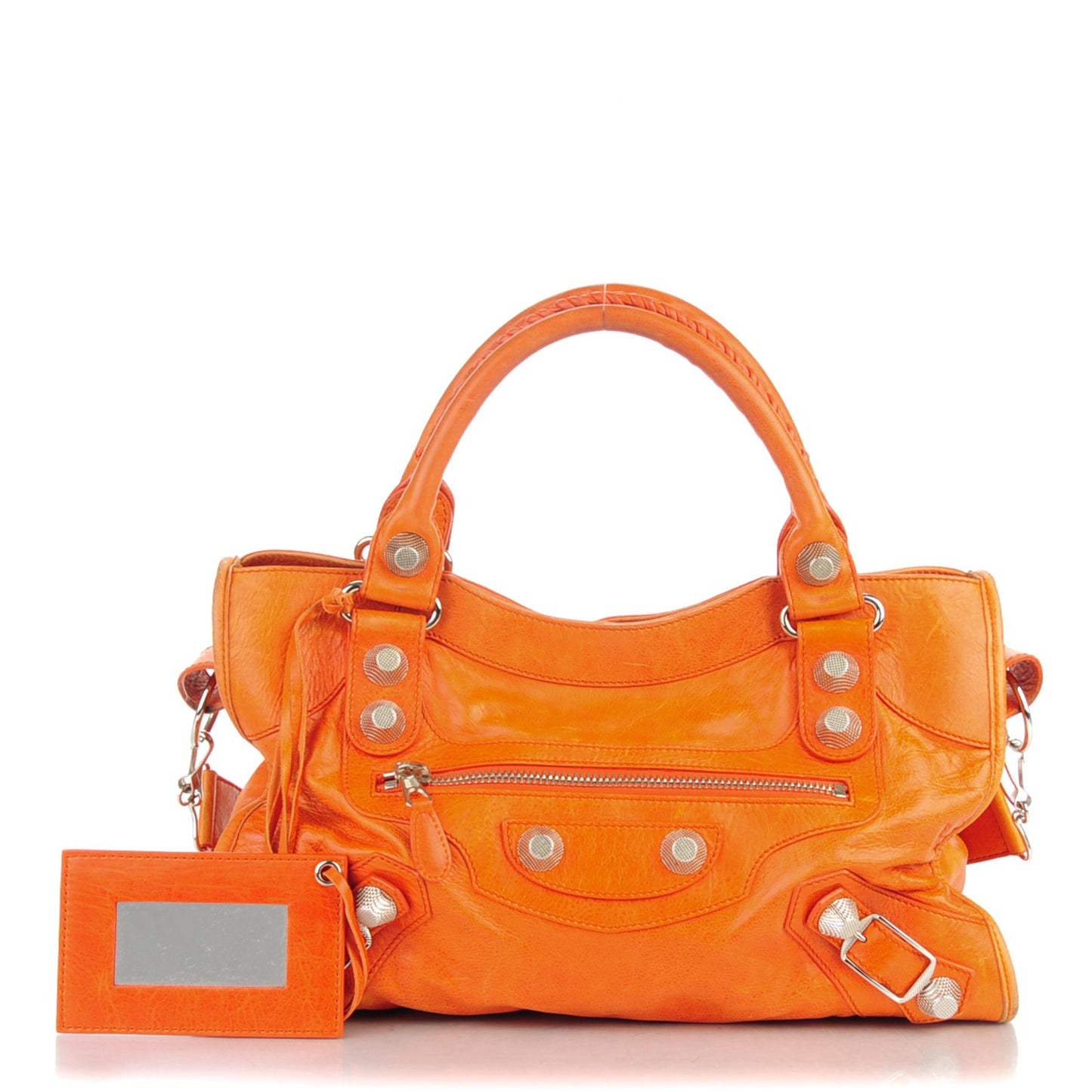 Agneau Giant 21 Silver Hardware City Mandarine