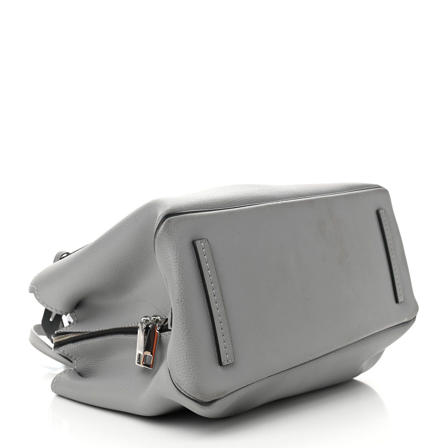 Marc Jacobs Pebbled Calfskin Editor Shopping Tote Grey 4 of 10